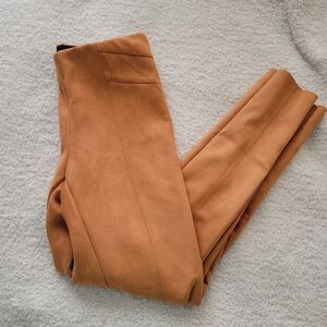 Shinestar suede legging pant